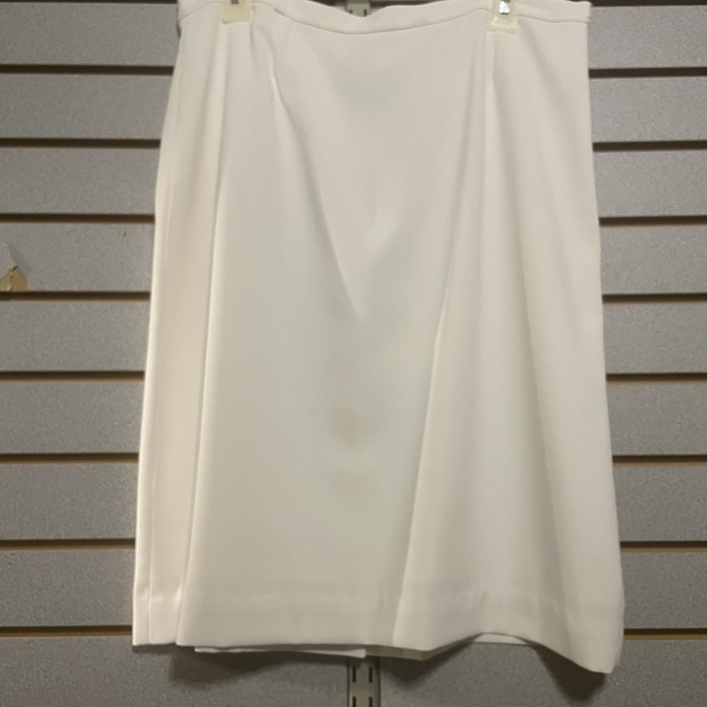 Covington Women's Sz 12 Knee Length Pencil  Skirt Zip Lined Belt‎ Loops  EUC